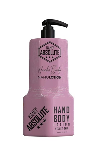 Nano Absolute Hand & Body Lotıon Velvet Skın Pembe 500 Ml / Nano Absolute El Ve Vucüt Losyonu