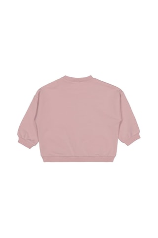 Civil Baby Nice Girl Baskılı 6-18 Ay Sweatshirt - Lila Soft Gül Kurusu