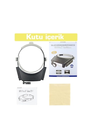 Texta 81007p Led Işıklı Kuyumcu Kafa Büyüteci