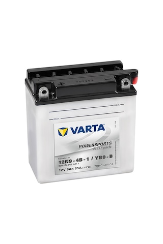 Varta Yb9-b 12v 9 Ah Motosiklet Aküsü Varta Yb9-b 12v 9 Ah Motosiklet Aküsü
