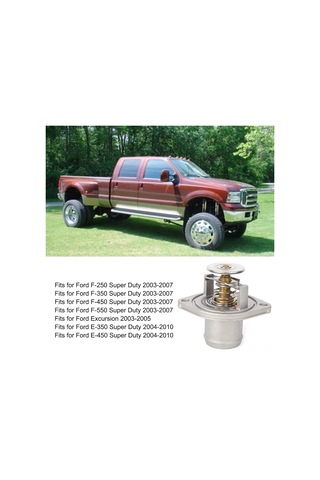 Reedark Ford F-250/f-350/f-450/f-550/e-350/e-450 Super Duty 2003-2010 Motor Sıcaklığı Kontrol Cihazı - Alüminyum Alyazı - Oem 3c3z8575aa - Dayanıklı Ve Kolay Kurulum