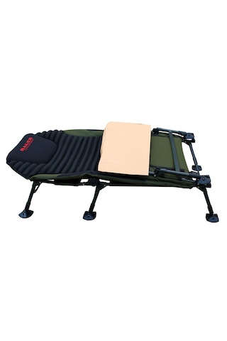 Bauer Spandex 3d Bedchair 8 Ayaklı Kampet Haki - Siyah