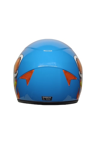 Mts Sy118 Çocuk Kaskı Skull Mavi