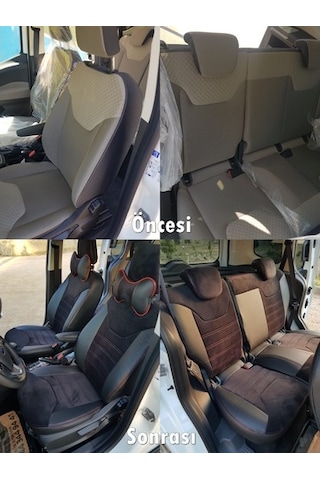 Ford Tourneo Courier Araca Özel Oto Koltuk Kılıfı (497649794)
