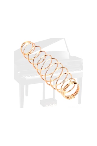 Ranyeek Piyano Tamiri İçin Bakır Yayı Seti - 90 Adet Dayanıklı, Pas Koruyucu, Esnek Tünel Yayları - Upright Piyano Yedek Parçası