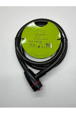 Motorsiklet Halat Kilit 15 1500 Mm