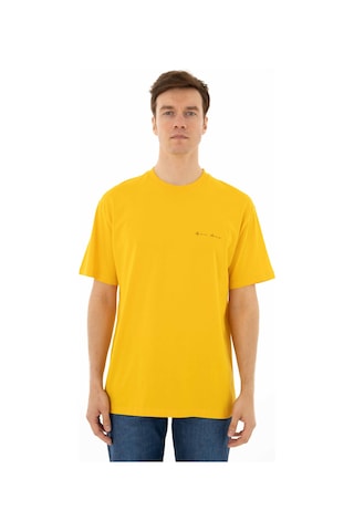 AR-MA Arma Erkek Oversize Bisiklet Yaka Tişört Y25344403101 Sarı