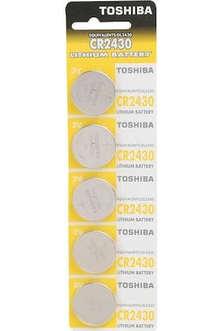 Toshiba Cr 2430 Lithium 5'li Pil 4247