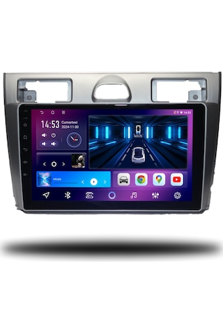 Caros Ford Fiesta 2006-2011 Uyumlu Android Multimedya 4gb Ram 32gb Hafıza 9"