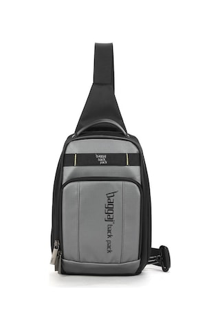 Tek Askılı Bodybag Erkek Sırt Çantası Baggaj Cs24160 Gri