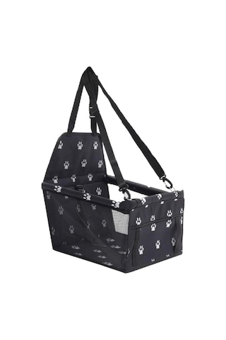 Fochsia Cadia Taşınabilir Katlanabilir Evcil Hayvanlar İçin Araç İçi Çanta - Siyah