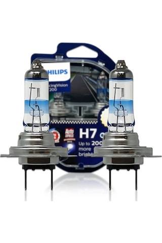 Philips H7 Racing Vision Gt200 Ampul Seti