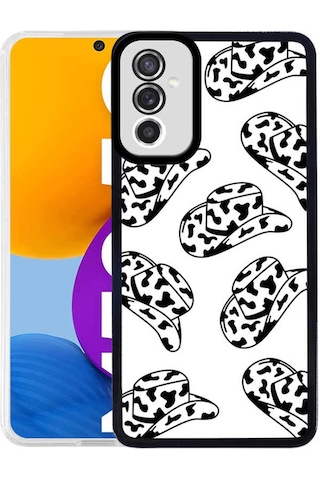Zore Galaxy Uyumlu M52 Kılıf M-fit Desenli Kapak - Hat No5 Hat No5