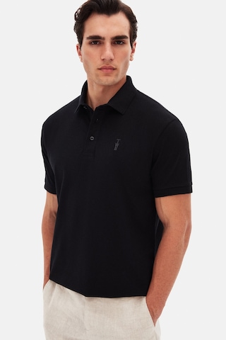 Twn Slim Fit Siyah Pike Dokulu T-shirt 4ec146011784m Siyah