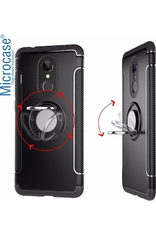 Redmi 5 Plus Yüzük Standli Armor Silikon Kilif 258849722