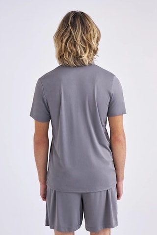 Kappa 331d53w Grı Erkek Kısa Kol T-shirt Siyah