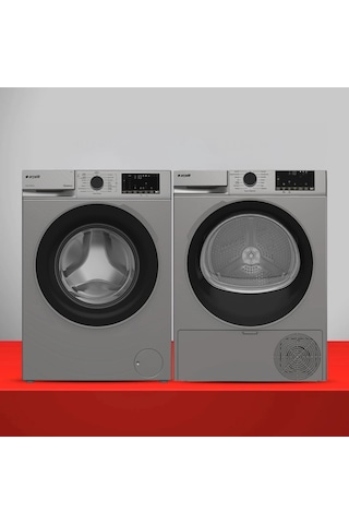 Arçelik Grey Çamaşır Makinesi - Kurutma Makinesi Paketi