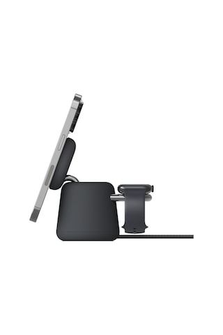 Belkin Boostcharge Pro 2'si1 Arada Magesafe Şarj İstasyonu Siyah