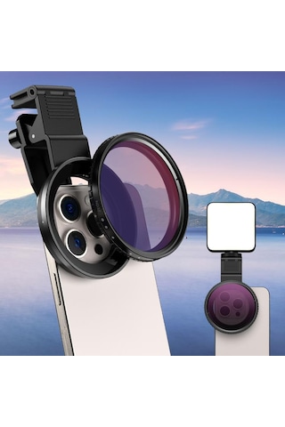 Apexel 67mm Akıllı Filtre Telefon Lensi Tanımlandığı Gibi
