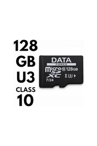 Dataforce 128gb U3 Hafıza Kartı 7/24