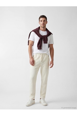 Lcwaıkıkı Classic Bej Regular Fit Erkek Eşofman Altı