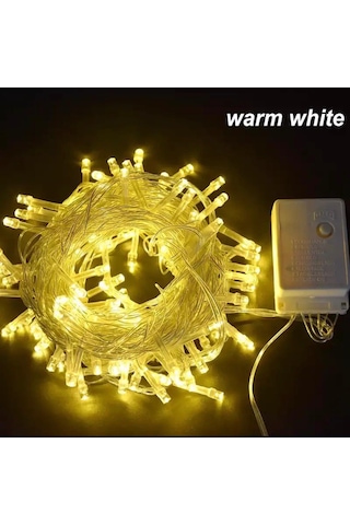 Dekor Led Boncuklu 10 Metre Sarı