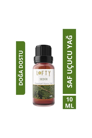 Lofty Sedir Uçucu Yağ Buhurdanlık Esansı Oda Kokusu 10 ML