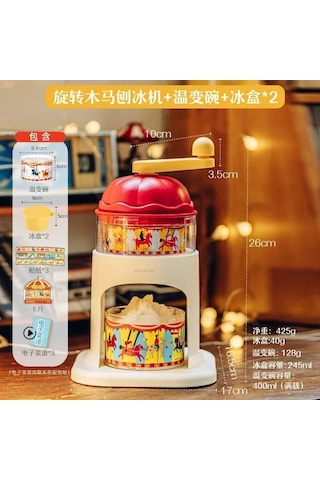 Ev Ve Dış Mekan Kullanımı İçin Mini El Kranklı Buz Kırıcı