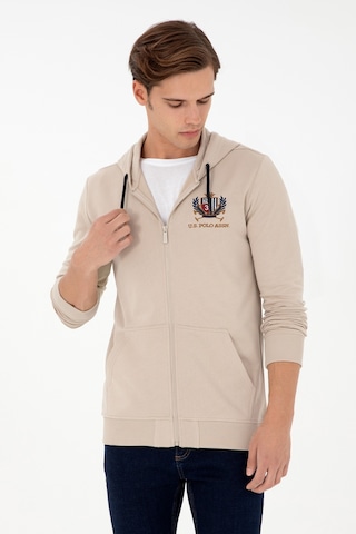 U.s. Polo Assn. Erkek Taş Hırka Örme 50293649-vr049 Taş
