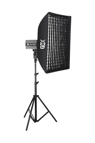 Gdx Ml150w Bicolor Led Tekli Video Işığı Seti Çantalı Bowens Mount Profesyonel Sürekli Işık