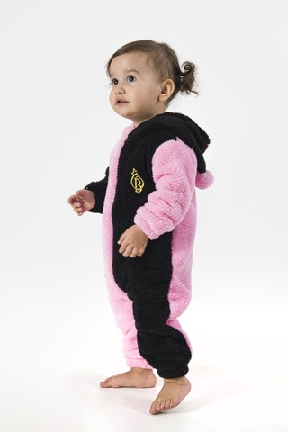 Welsoft Peluş Unisex Fermuarlı Kışlık Bebek Uyku Tulumu