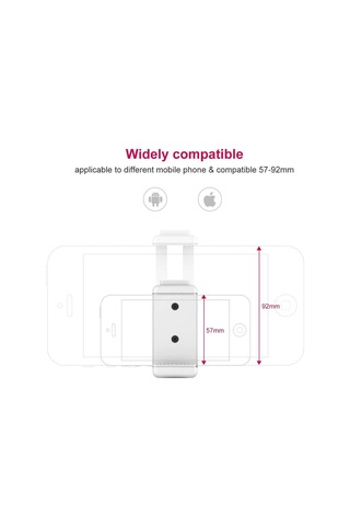 Ulanzi St-07 Telefon Tripod Standı Beyaz 1 Black