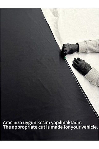 Ford Mondeo Sedan 2001 - 2007 Siyah Kumaş Araba Brandası Logolu Penye Branda Oto Branda