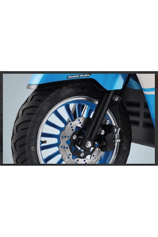 Nanok Lia 50 Scooter Beyaz - Mavi