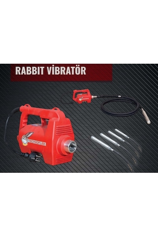 Beton Vibratörü Techoflex Rabbit Avrupa