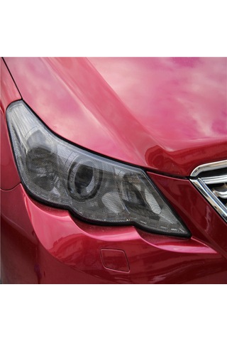 Youtek Otomatik Işık Filmi: Siyah Delikli Güneşlik, Araba Camı Ve Farları İçin Esnek Pvc Kaplama.