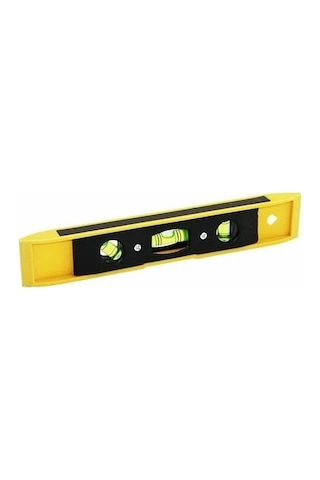 Aee Portatif Mini Su Terazisi 23 Cm 3 Gözlü Torpedo Level Profesyonel İnşaat Ölçüm Aleti Dayanıklı Ve Hassas Ölçüm İçin Kompakt Su Terazisi