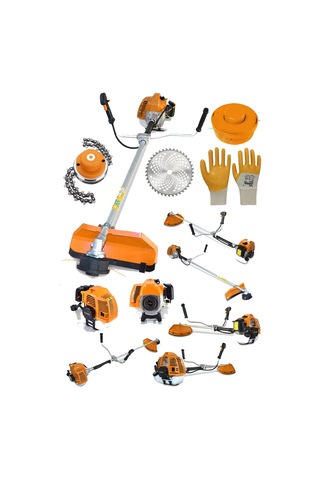 Steiner T-9100 Benzinli Motorlu Tırpanı Makinesi + Canavar Başlık