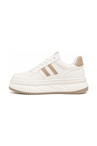 Lufian 121230065 Elora Yüksek Taban Ultra Hafif Unisex Sneaker Ayakkabı Bej