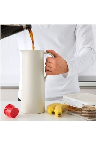 Termos Bej-nar Çiçeği Meridyendukkan 1 Lt 30 Cm Termos Kulplu