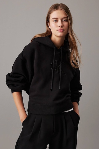 Calvin Klein Kadın Sweatshirt-j20j224718 Siyah