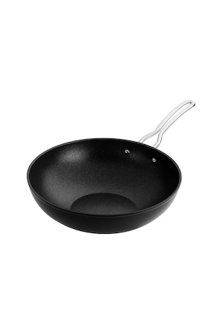 Nehir Titanium Siyah 28 Cm Wok Tava