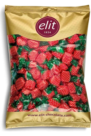Elit Çilek Dolgulu Şeker 1 KG