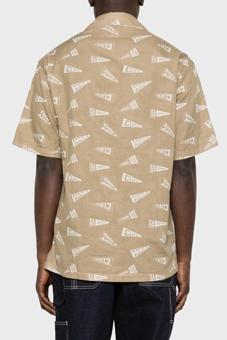 Emporio Armani Erkek Gömlek Em001084 Af22078 F1187 Koyu Bej