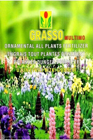 Uzun Etkili Bitki Gübresi 1 Kg Grasso Multimo 0,250