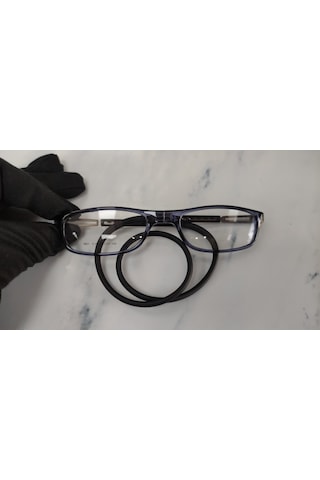 Vinaldi Vi641 Unisex Mıknatıslı Mavi Işık Korumalı Gözlüğü Şeffaf - Gri