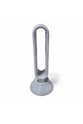 24 Cm Açık Gri 3d Baskı Kulaklık Standı Masaüstü Kulaklık Askılığı Ve Organizer