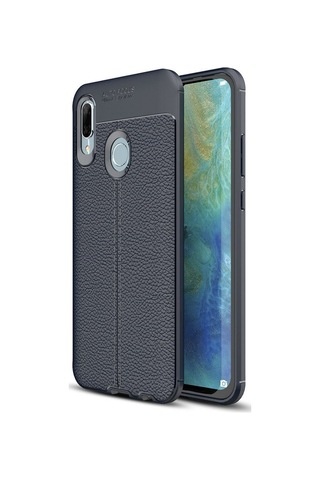 Honor 10 Lite Kilif Esnek Deri Görünümlü Korumali Niss Silikon 409281769