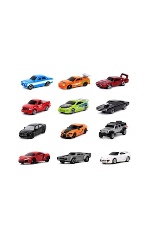 Jada Fast&furıous Sürpriz Paket Nano Model Araçları 9335404314r00 Çok Renkli