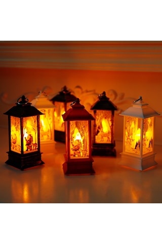 LED IŞIKLI MUM NOEL BABA KARDAN ADAM DEKOR IŞIK YILBAŞI IŞIKLARI DEKOR MASA LAMBASI NOEL PİLLİ LED IŞIK